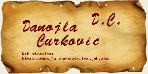 Danojla Ćurković vizit kartica